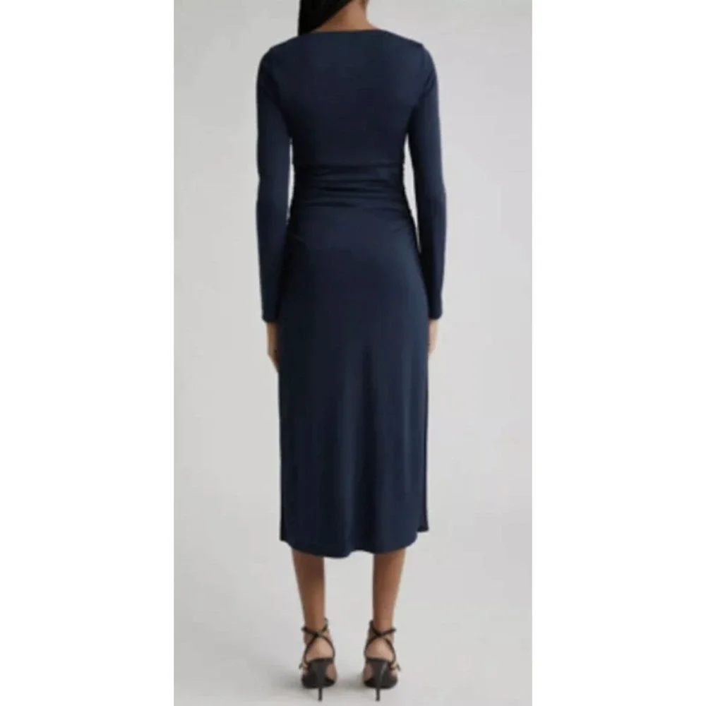 Cinq à Sept Brenna Jersey Tie Midi-Dress Size 2‎ NWOT